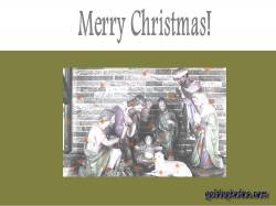 Weihnachtskarten Englisch
