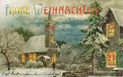 Weihnachtskarte Kaiserreich