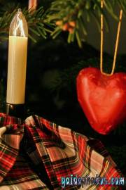 Weihnachtskarten mit Herz, Liebe, Valentinstag