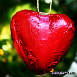 Weihnachtskarten mit Herz, Liebe, Valentinstag