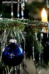 Weihnachtskarten: Tannenbaum Dekoration