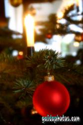 Weihnachtskarten: Tannenbaum Dekoration